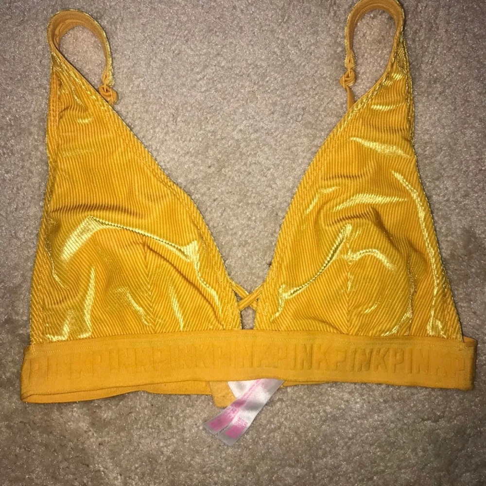 Yellow VS Pink bralette